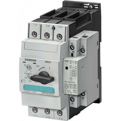 3RV1131-4AA10 Для защиты двигателей с функцией перегрузки