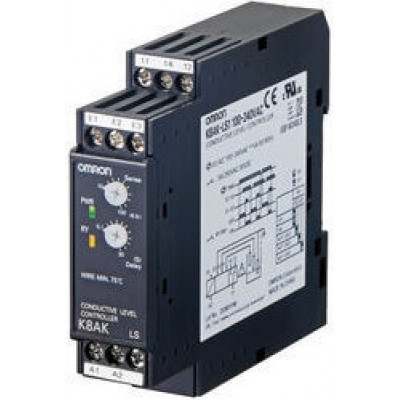 K8AK-LS1 100-240VAC Liquid Level/Leakage Control Relays