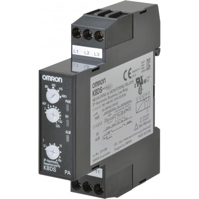 K8DS-PA2 3-phase Motor Protection Relays