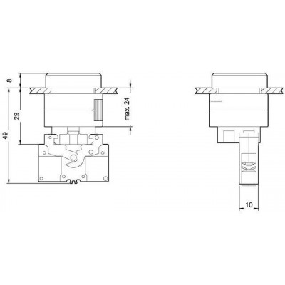 3SB3203-0AA21 Комплектная комбинации устройств