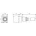 3SB1208-7KW20 Координатный переключатель, комплектный