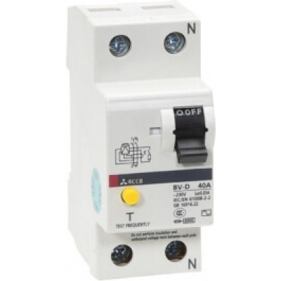 BV-D 2P 40A 300MA N Устройство защитного отключения (УЗО) (RCCB) BV-D
