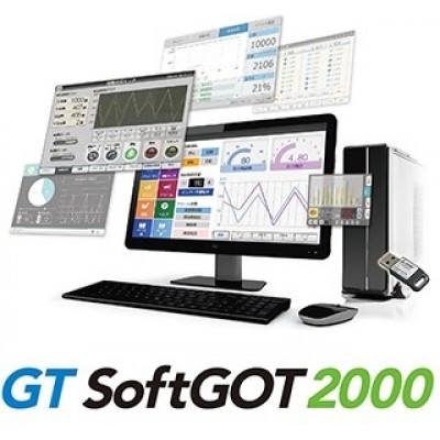 GT SoftGOT2000-USB RT V01-1L0C-E GT SoftGOT2000
