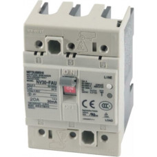 NV30-FAU 3P 20A 100-240V 30MA W Устройство защитного отключения (УЗО)