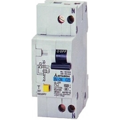 BV-DN 1PN 25A 30MA N Устройство защитного отключения (УЗО) с защитой от перегрузки (RCBO) BV-DN