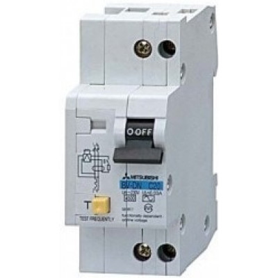 BV-DN 1PN 40A 30MA N Устройство защитного отключения (УЗО) с защитой от перегрузки (RCBO) BV-DN