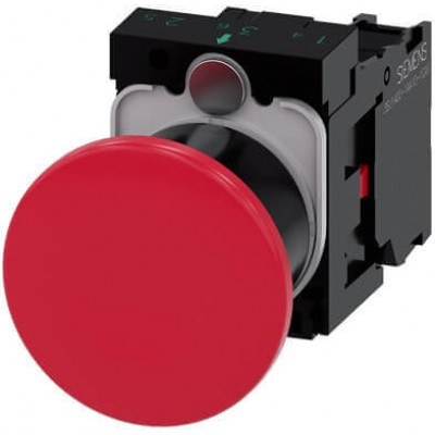 3SU1100-1BA20-1CA0-ZY15 Mushroom pushbuttons