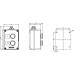 3SU1802-0AB10-4HB1 Pushbuttons and indicator lights in the enclosure for AS-Interface