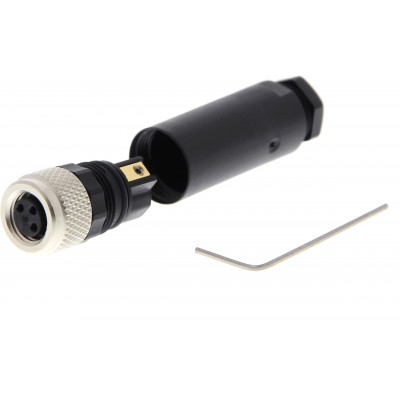 Y92E-M08PVC3Sconf-L M8 Connectors & Cordsets
