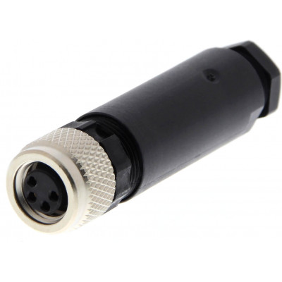 Y92E-M08PVC4Sconf-L M8 Connectors & Cordsets