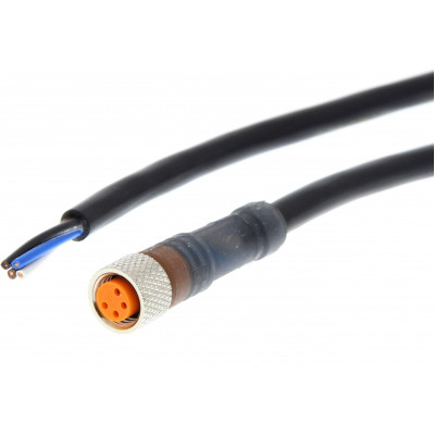 Y92E-M08PVC4S5M-L M8 Connectors & Cordsets
