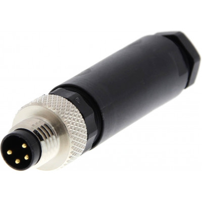 Y92E-MM08PVC4Sconf-L M8 Connectors & Cordsets