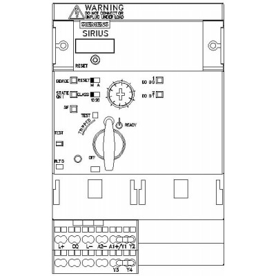 3RA6500-2CB43 Реверсивные компактные пускатели 3RA65