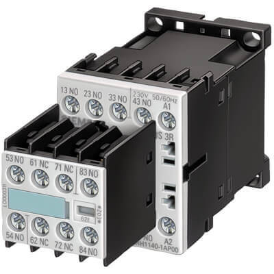 3RH1244-1BB40 Вспомогательные контакторы 3RH11, 3RH12, типоразмер S00 с 4 или 8 контактами